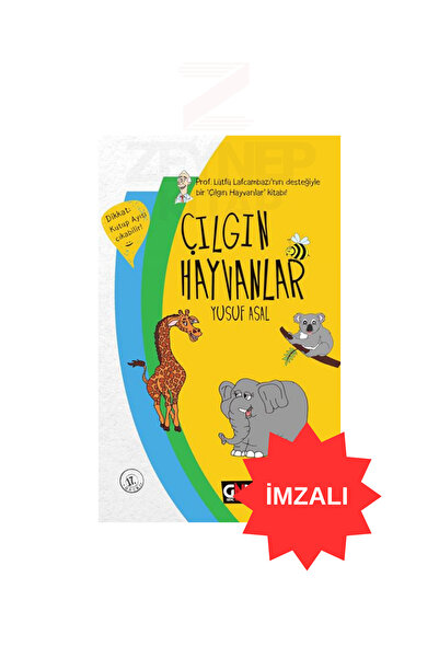Nesil Yayınları الحيوانات المجنونة - يوسف أسال (موقعة)