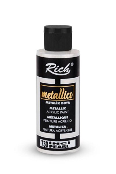 Rich METALİK BOYA 120 CC İNCİ Stok Kodu: MET-120-03960