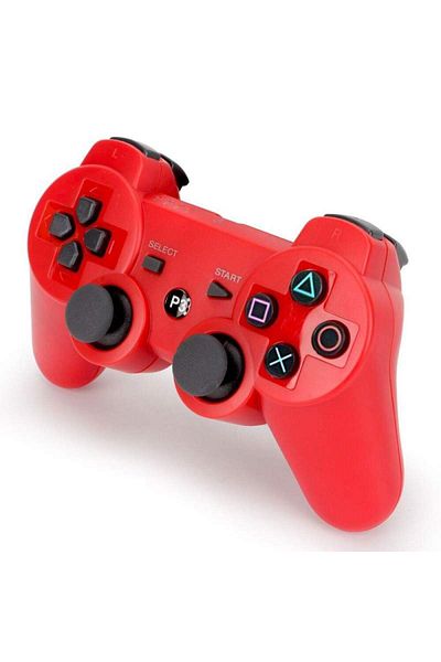 SIKS PSIII Wireless Gaming Controller, Red