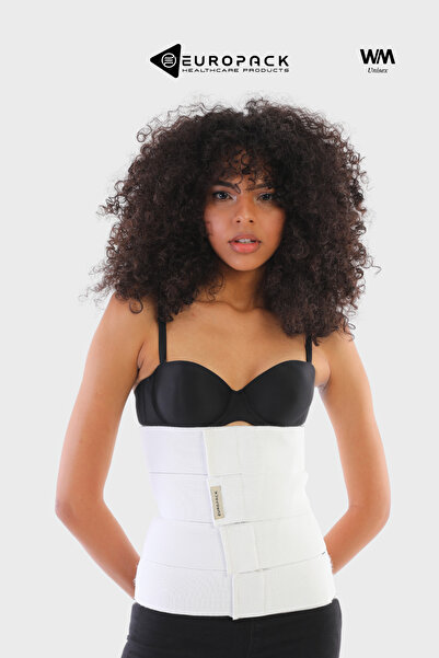 EUROPACK LP-385 Corset de compresie abdominală cu 4 panouri – Corset abdomina...