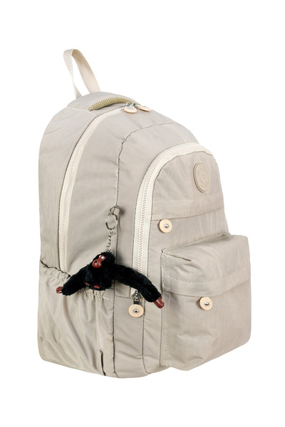 CANLOOR Waddell Cream Αδιάβροχο Crinkle Unisex καθημερινό σακίδιο πλάτης με άδεια-1001