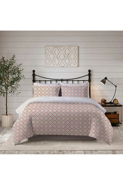 VARESSA Farisa Multicolor Print Duvet Set King, Double, 5 Piece Set