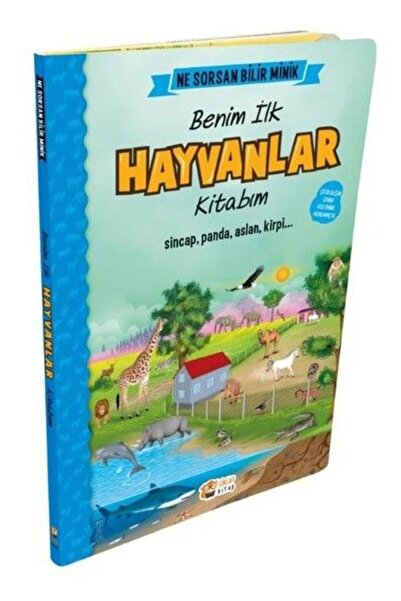 Genç Timaş My First Big Animals Book with English Support