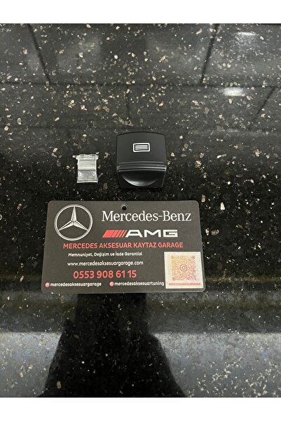 kaytaz زر مفتاح فتحة السقف باللون الأسود لسيارة مرسيدس W204 W212 W207