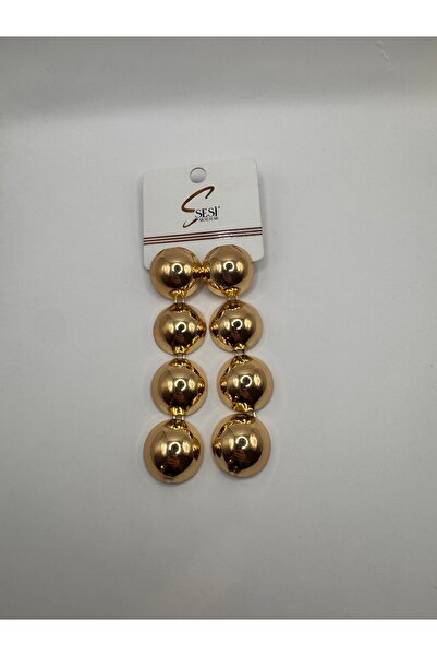 ELİSA DURULAY Yuvarlak Sallantılı Gold Küpe