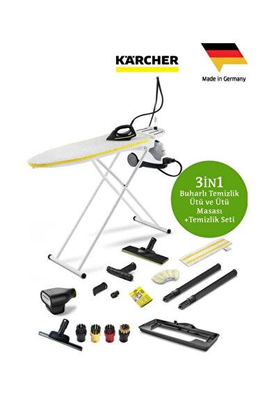 Karcher Sı 4 Easyfix Iron Ultra Kit Buharlı Temizlik Ve Ütüleme +ütü Masası+h...