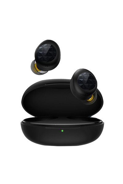 realme ريلمي بودز Q2 لاسلكي مقاومة للرذاذ - أسود