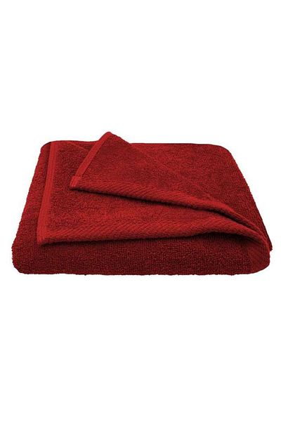 Polska Grupa Tekstylna Dorset Towel Made of High Quality Cotton, 400 Gr/Mp, 70 x 140 Cm, Red Color