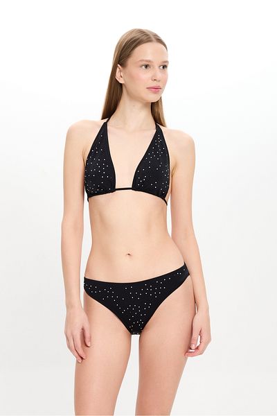 TOOSALTY Women's Stone Wide Triangle Bikini Set