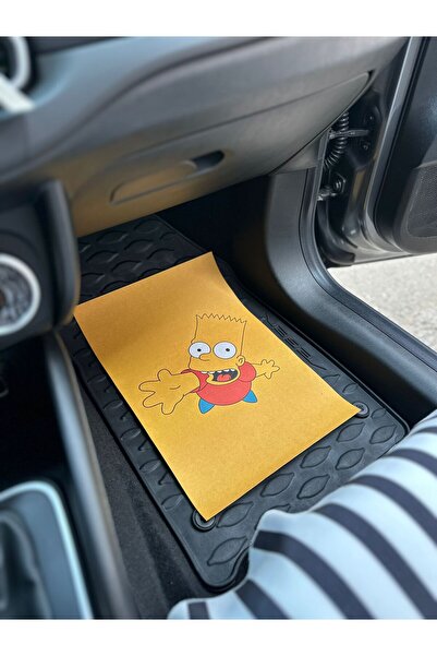 Pro Boss Car Simpson sarı 50 li paspas kağıdı