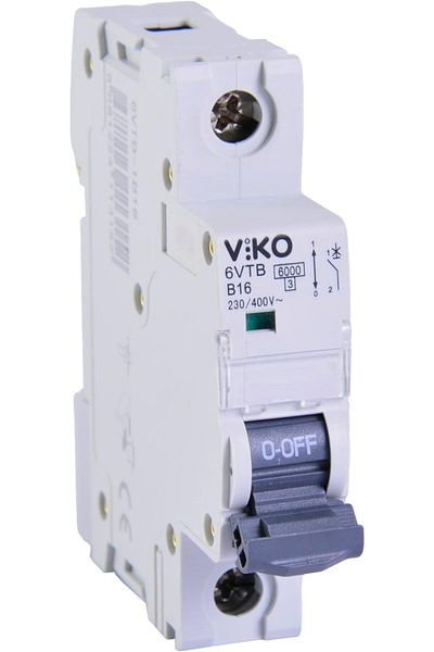 STOREMAX Jvnnastore Automatic Fuse 6Ka B Type 1 Pole 16A Trendyfr 646268