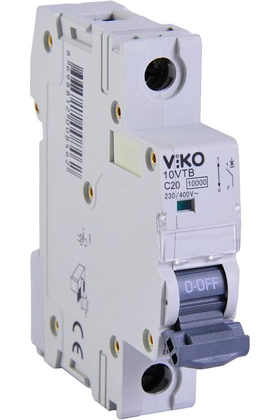 STOREMAX Jvnnastore Automatic Fuse 10Ka C Type 1 Pole 20A Trendyfr 646268