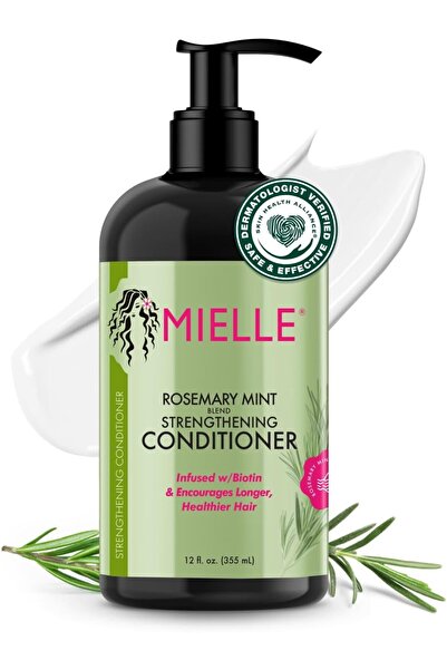 mielle organics بلسم تقوية الشعر بالروزماري والنعناع مع البيوتين، 12 أونصة