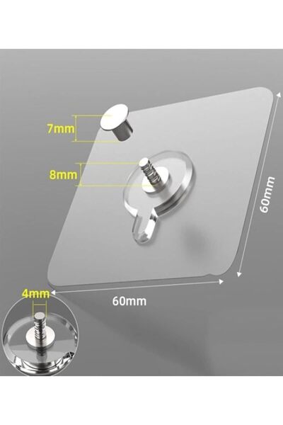 STOREMAX Aveo 1 buc. Suport adeziv pentru raft, fără găuri, fără șuruburi, cu...