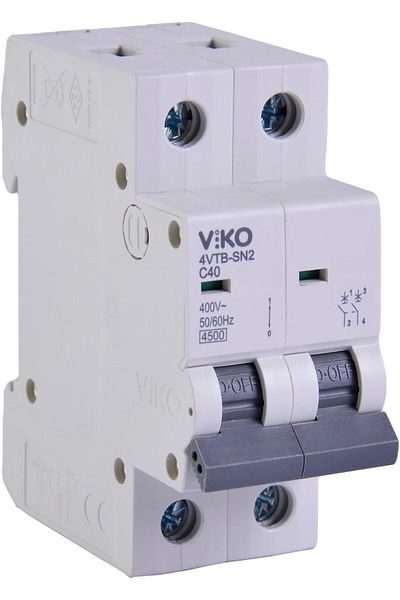 STOREMAX Jvnnastore Automatic Fuse 4.5Ka C Type 2 Pole 40A Trendyfr 646268