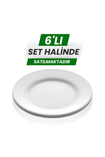 Alezy 602 Göreme Melamin Termostar Grm Servis Tabak 25 cm Beyaz