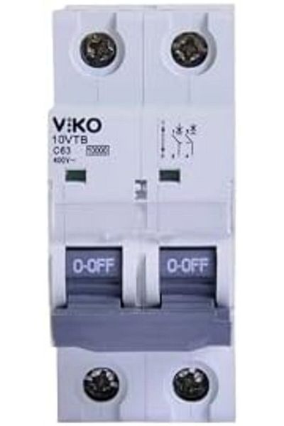 STOREMAX Jvnnastore Automatic Fuse 10Ka C Type 2 Pole 63A Trendyfr 646268