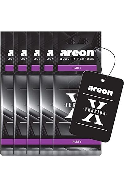 Areon Air Freshener X Version for Party - (Pack of 5)
