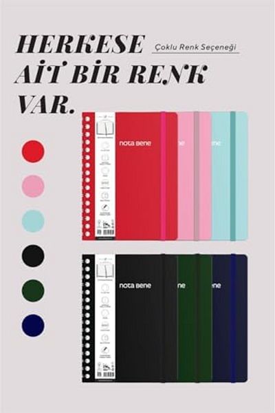 STOREMAX Muartshop Notebook with Bene Spiral Premium Hard Cover, 21X29,7 Cm, Line 871301