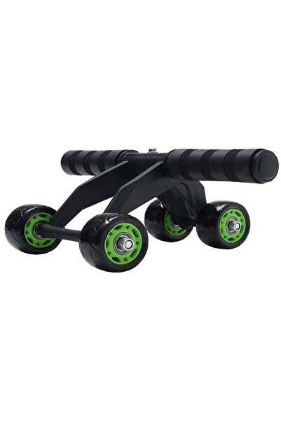 huitich عجلة AB ذات 4 عجلات للياقة البدنية الشاملة باللون الأسود
