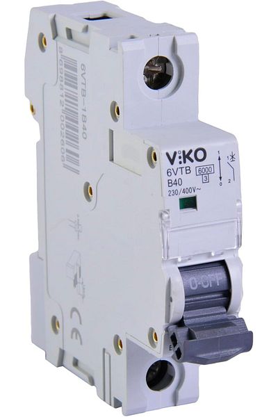 STOREMAX Jvnnastore Automatic Fuse 6Ka B Type 1 Pole 40A Trendyfr 646268