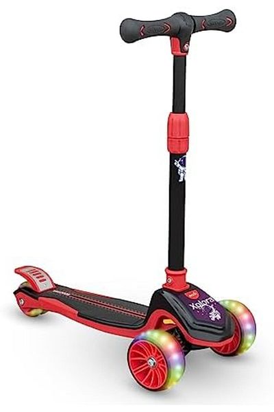 Moon Xplora Baby/Kids 3 Wheel Scooter Outdoor & Sports Scooter Toy with LED Light Up Wheel