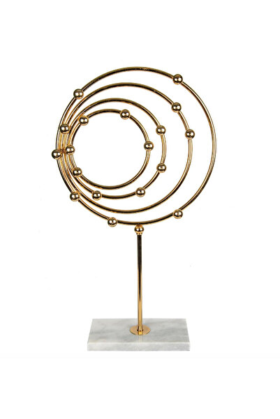 MIARIK DESIGN & DEKORASYON Dekoratif Spiral Rovelverli Tek Obje