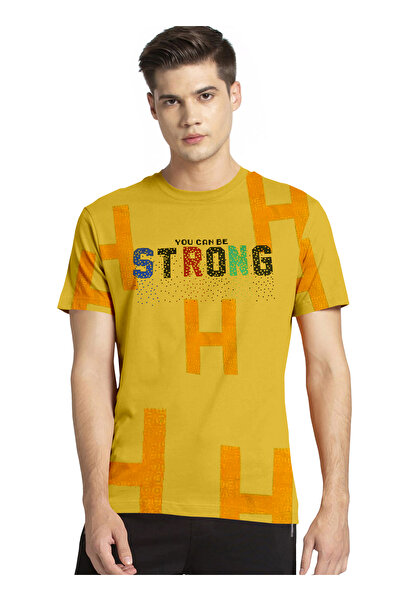 LAUREN SMITH : Men’s 100% Cotton Round Neck T-shirt and Short sleeves with Ch...