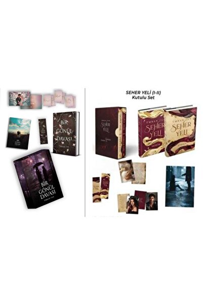 Pukka yayınları KUTULU BİR GÖNÜL DAVASI VE KUTULU SEHER YELİ 1-2 CİLTLİ SET —ÜMRAN TAN