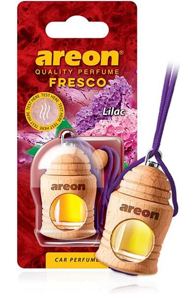 Areon Fresco Hanging Car Air Freshner - Lilac, Pack of 1
