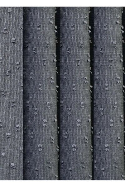 CEMRE 1St Quality Linen Gray with Fond Pompom 1/3 Tight Pleat (Ceiling Brace ...