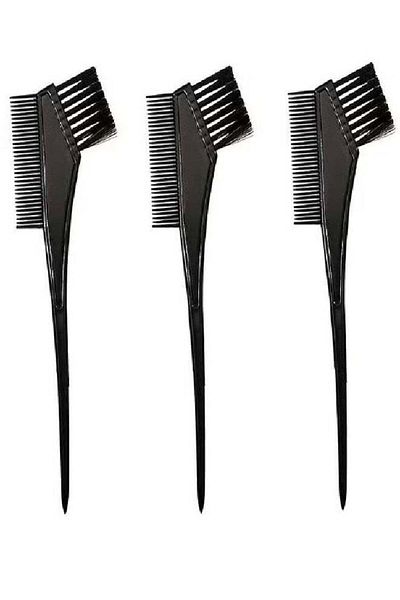 Generic 3-Pieces Hair Dye Brush Black