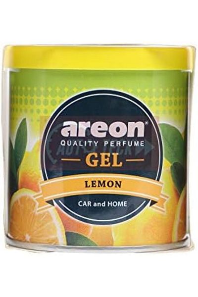 Areon Lemon Gel Air Freshener for Car (80 g) (GCK04)