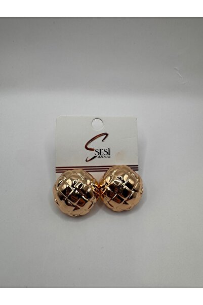 ELİSA DURULAY Yuvarlak Gold Küpe