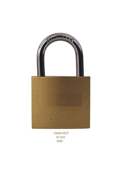Adilon Asma Lock 32mm Yellow