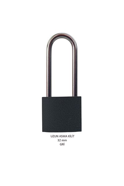 Adilon Asma Lock 32mm Long Hook Gray