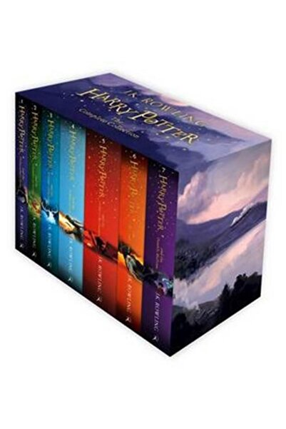 Bloomsbury مجموعة صناديق هاري بوتر: المجموعة الكاملة (غلاف ورقي للأطفال)