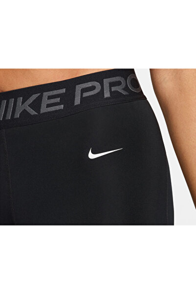 Nike Dri-Fit Pro Yüksek Bel 7/8 Kadın Siyah Tayt