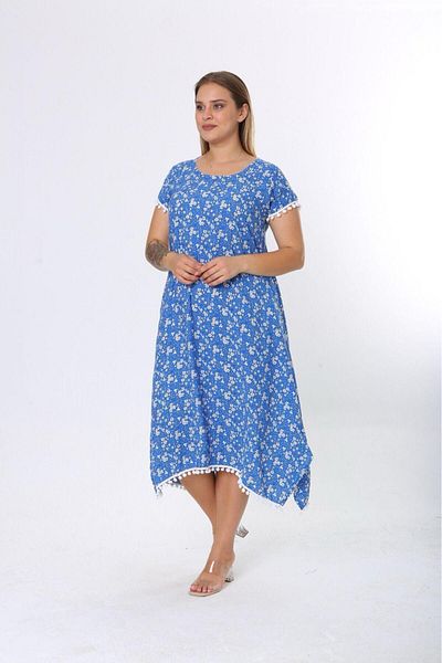 MG Citrus Flower Patterned Dress