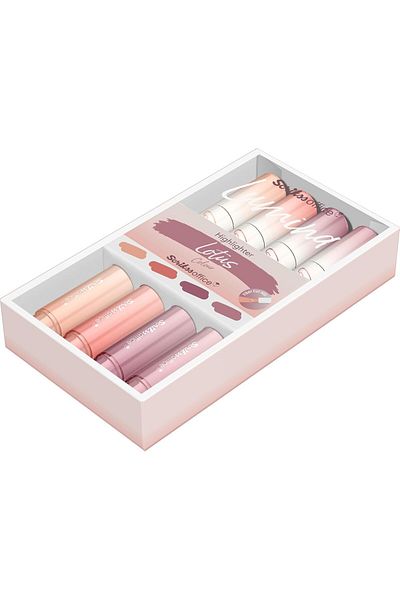 Scrikss Lumina Highlighter Set of 4 Lotus, Pink and Soft Shades