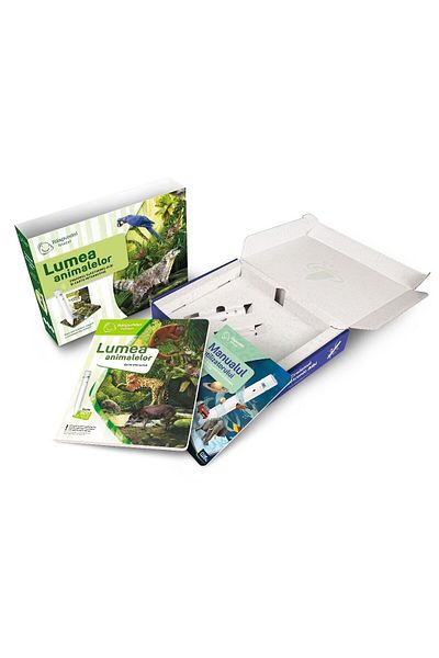 Raspundel Istetel Pachet Animale din Lume cu Pix și Carte, Versiunea 2.0