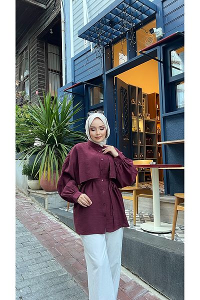 RİELLA Cape Hijab Shirt