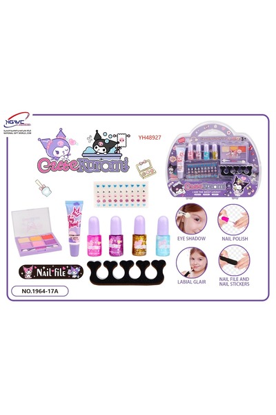 KAZUKO مجموعة مكياج للأطفال تحتوي على شخصيات كورومي