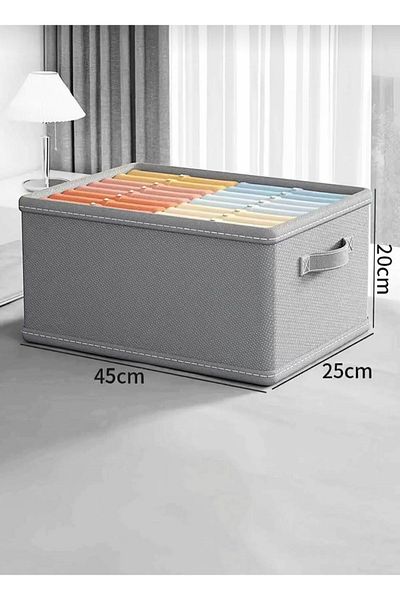 MESUT 4 Pcs Polka Dot Closet Organizer Clothing Storage Box Measurements 45.25.20