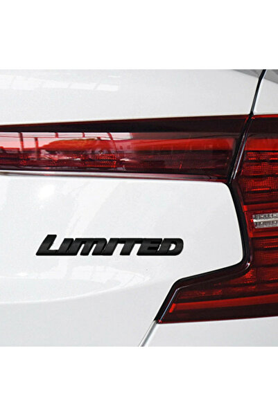 EDEXPORT Limited Piano Black Bagaj Yazısı 3M 3D ABS Fiat Egea