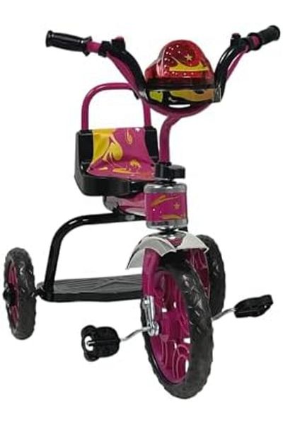 ALBADER Iron Tricycle For KIds, Balance Bike With One Seat, Bicycle for Kids Toy With Sounds