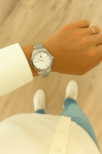 PW POLO WHITE   Men's Wrist Watch