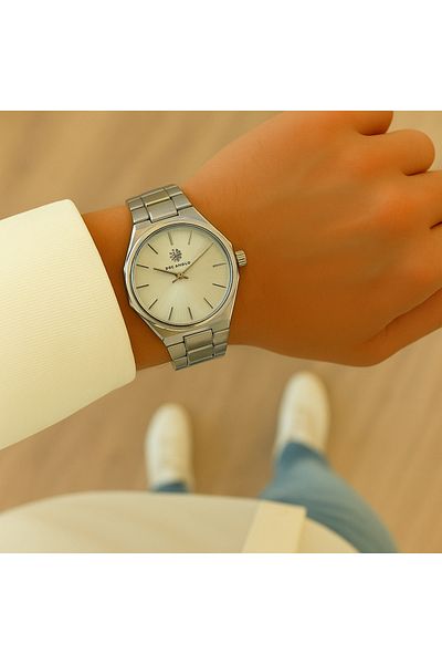 PW POLO WHITE   Men's Wrist Watch