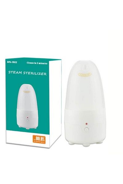 TrendiShop Sterilizer for Menstrual Cups TrendiShop®, Easy to Use, Efficient, Steam, Reusable, White