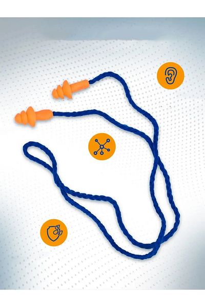Transformacion Earplugs - Drawstring Silicone Earplugs Travel Sea Sleeping Earplugs Set of 5 721823